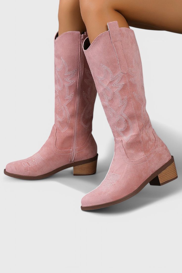 Elka - Botas vaqueras con bordado