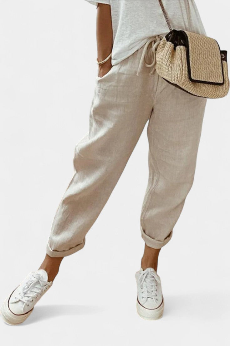 Carina - Pantalón casual estilo holgado