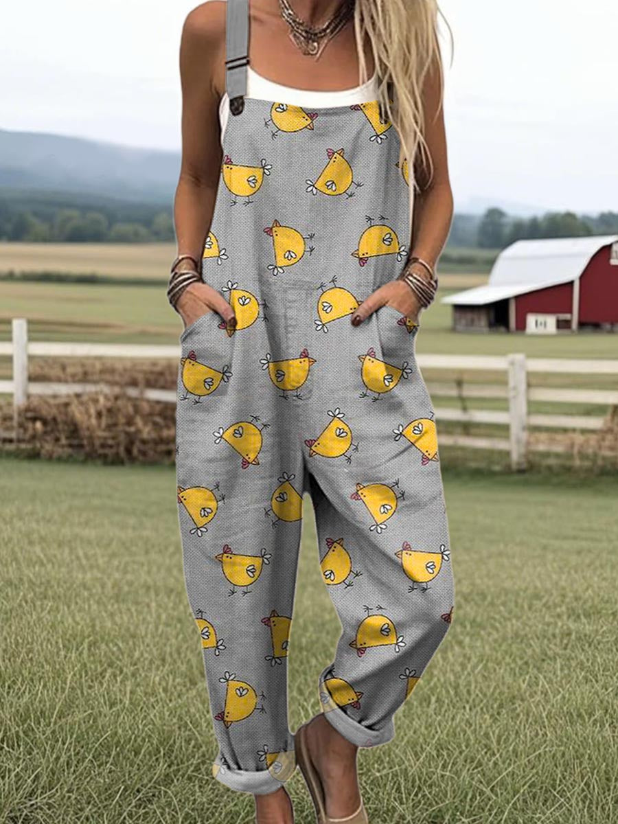 Elvira - Jumpsuit estilo campestre
