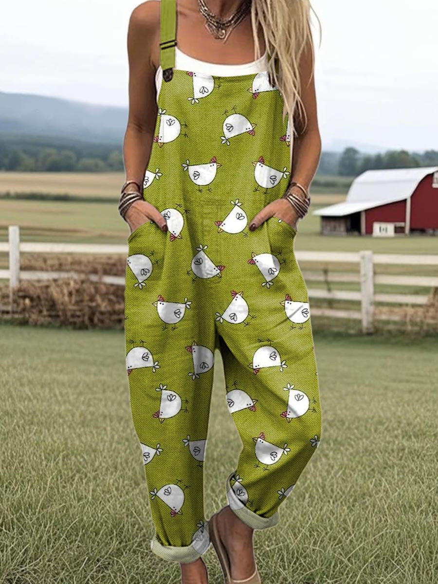 Elvira - Jumpsuit estilo campestre