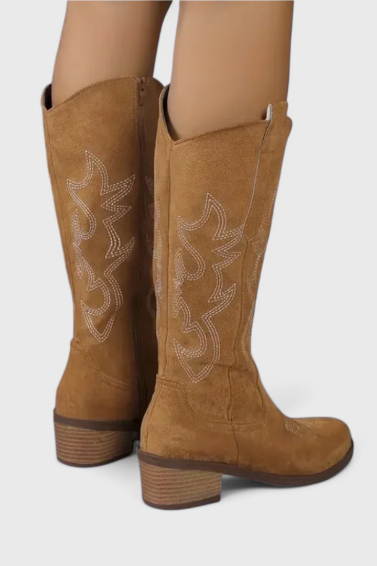 Elka - Botas vaqueras con bordado