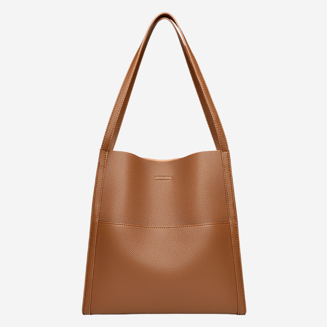 Fera - Bolso tote grande con efecto piel granulada