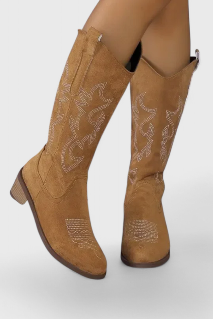 Elka - Botas vaqueras con bordado