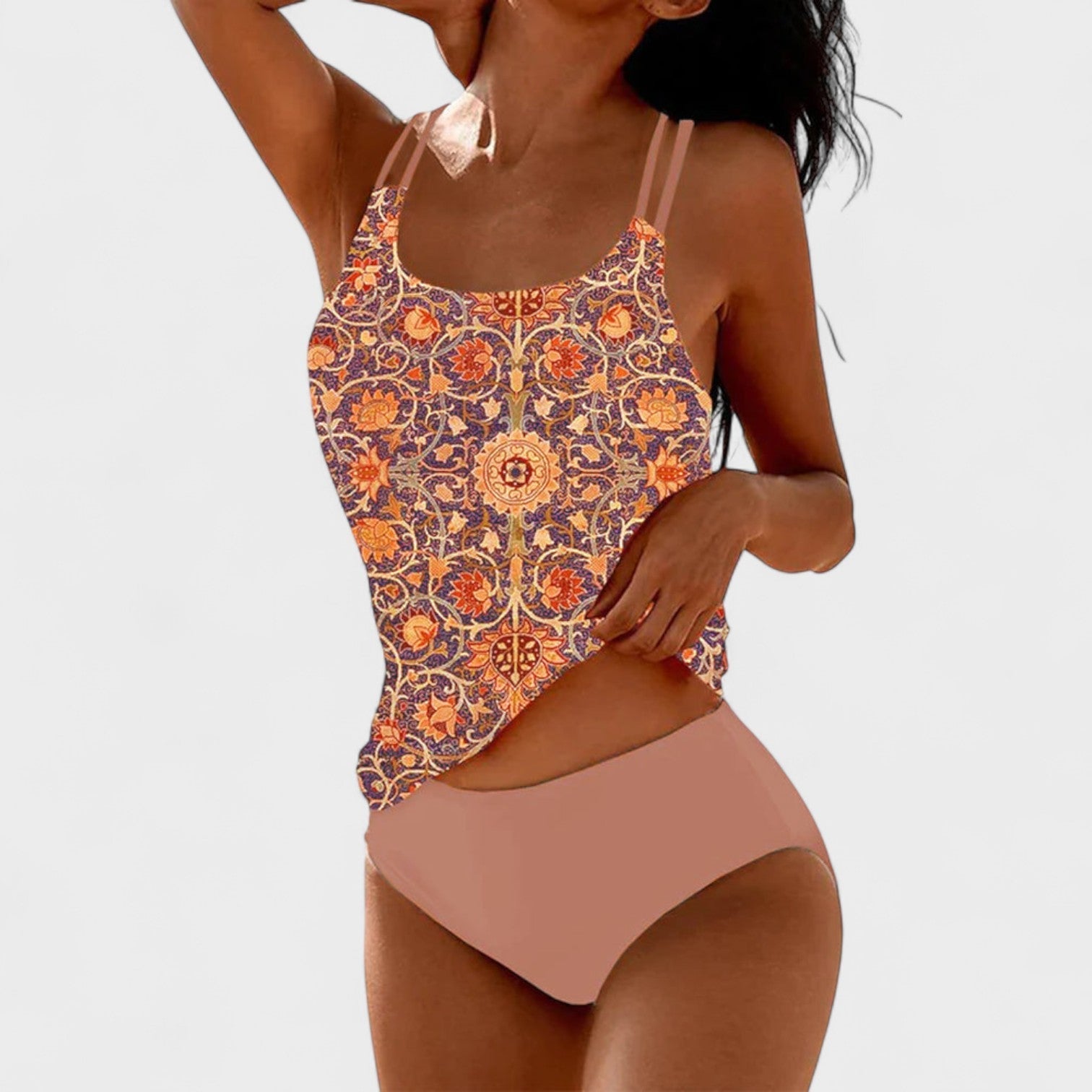 Alba - Tankini elegancia floral