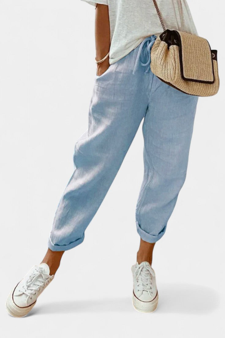 Carina - Pantalón casual estilo holgado