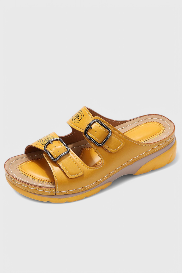 Tamsin - Sandalias ortopédicas con hebilla