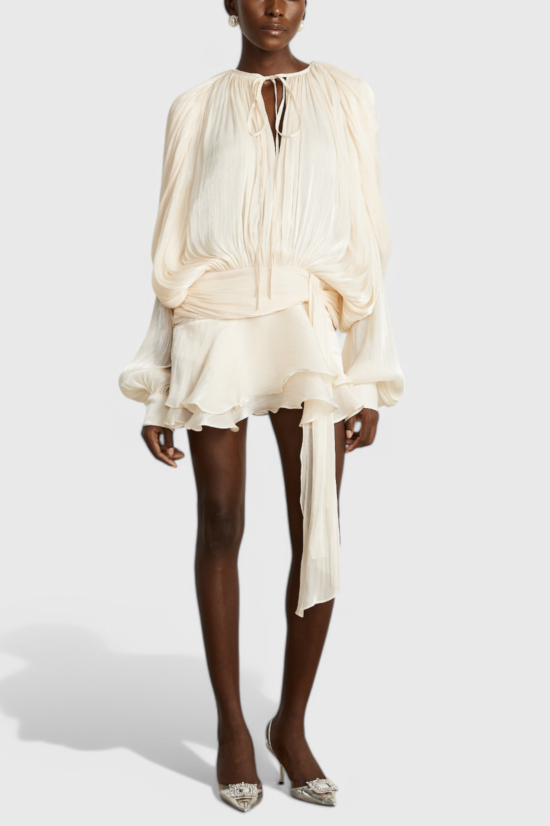 Aurore - Vestido mini drapeado
