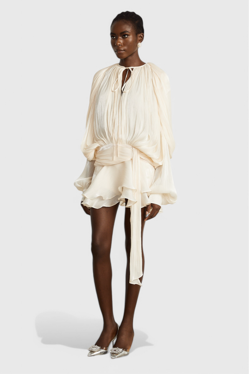 Aurore - Vestido mini drapeado