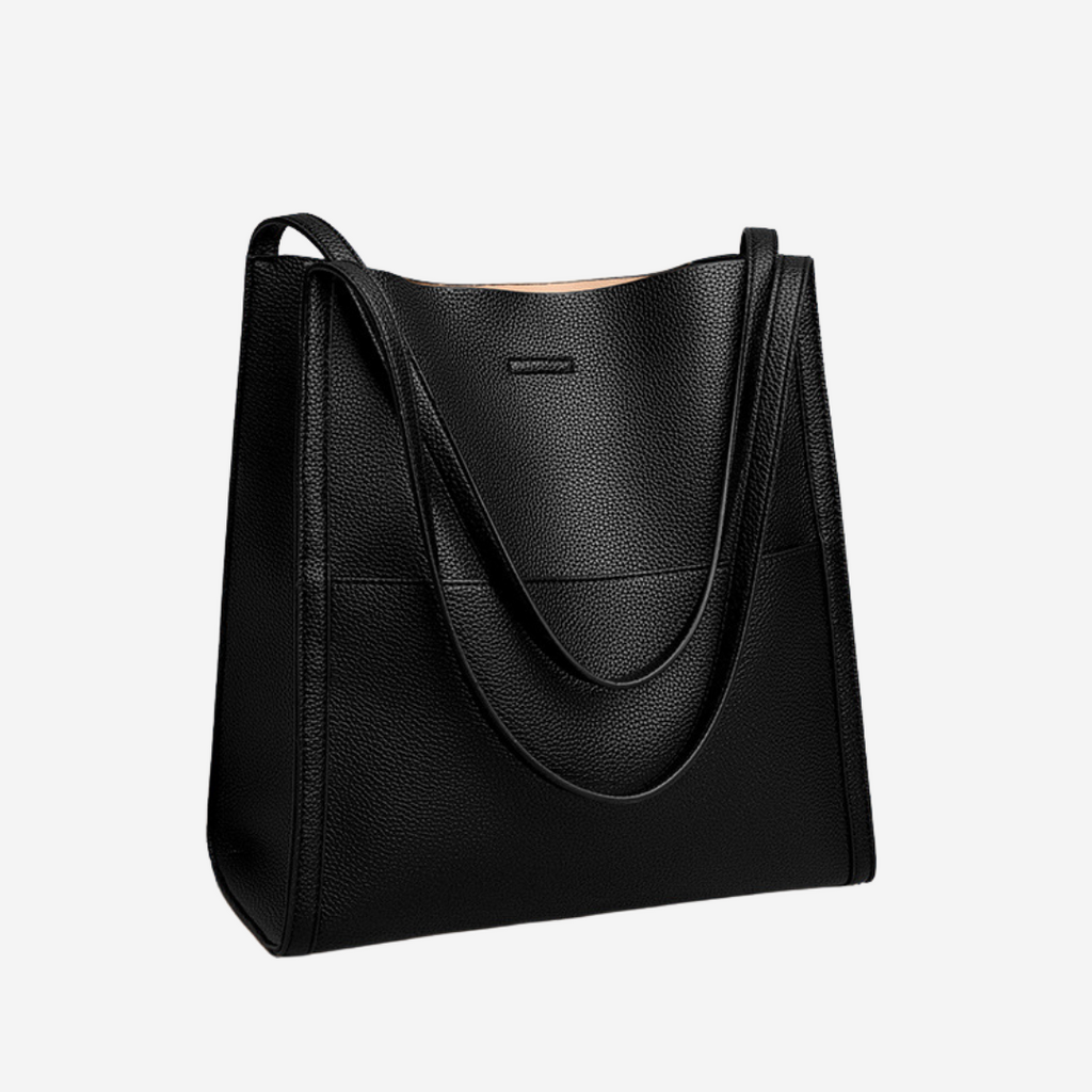 Fera - Bolso tote grande con efecto piel granulada