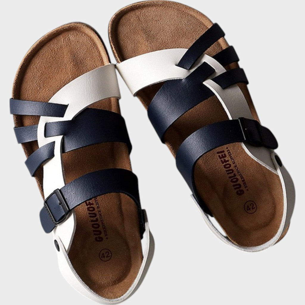 Cecília - Sandalias cómodas de tiras cruzadas