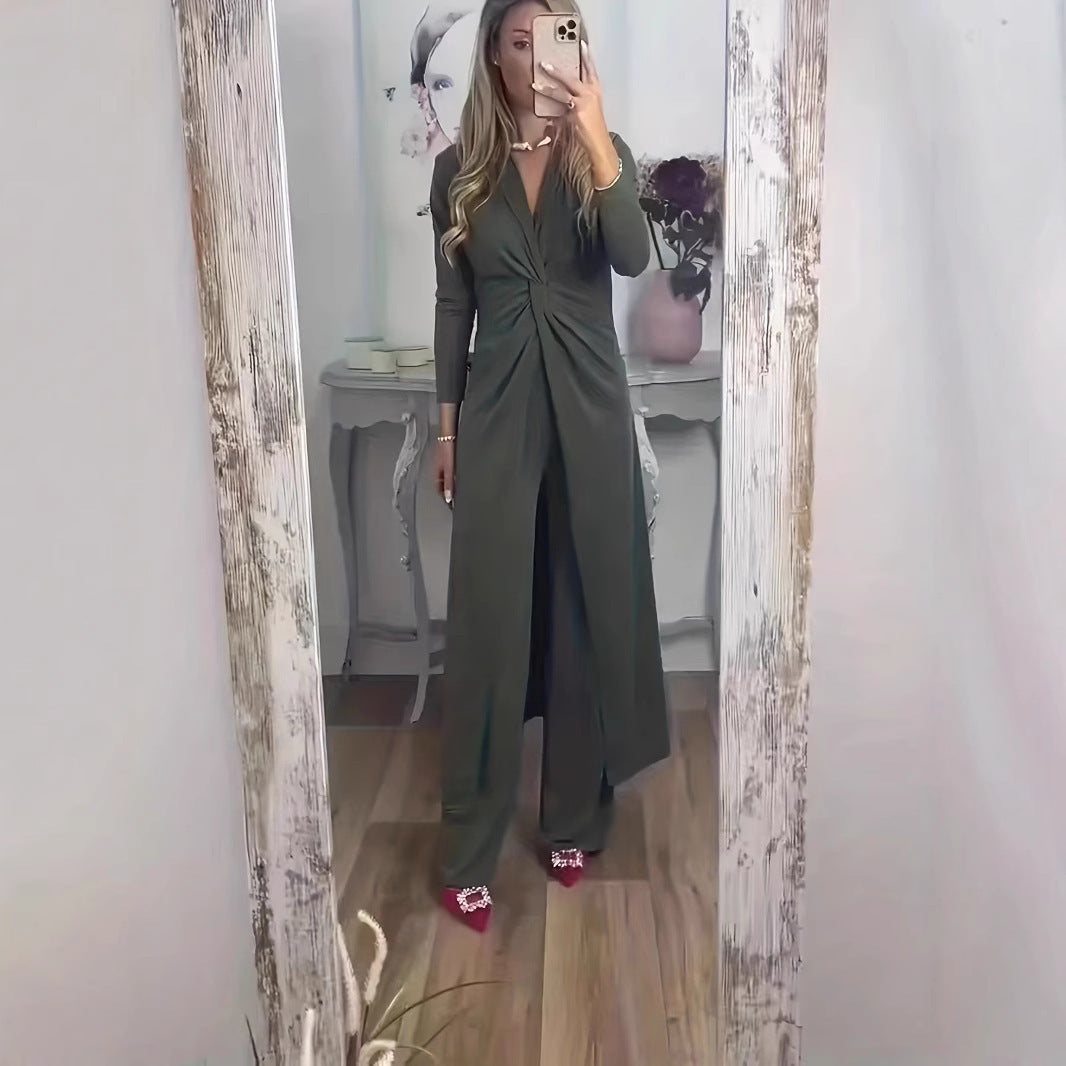 Vera - Conjunto elegancia drapeada