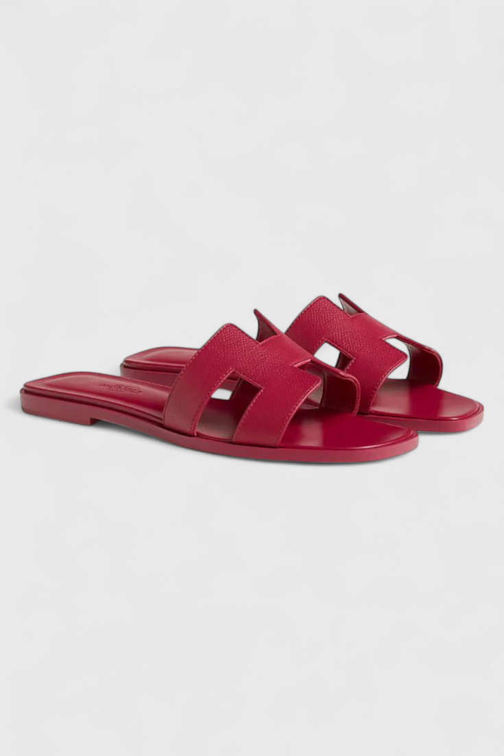 Brigitte - Sandalias de piel con diseño de H