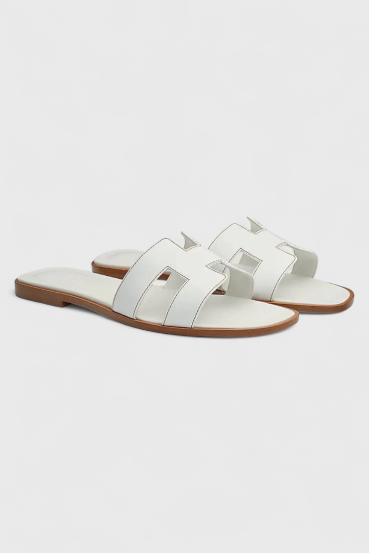 Brigitte - Sandalias de piel con diseño de H