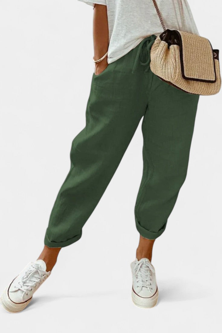 Carina - Pantalón casual estilo holgado