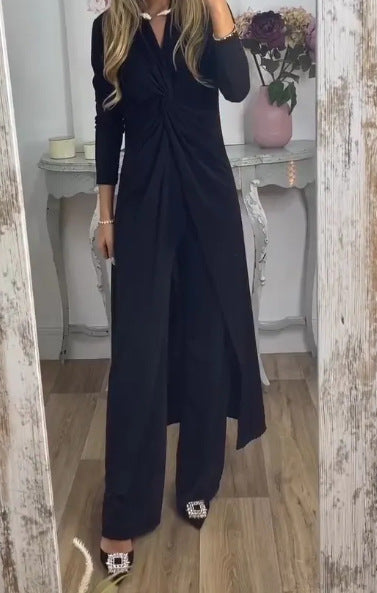 Vera - Conjunto elegancia drapeada