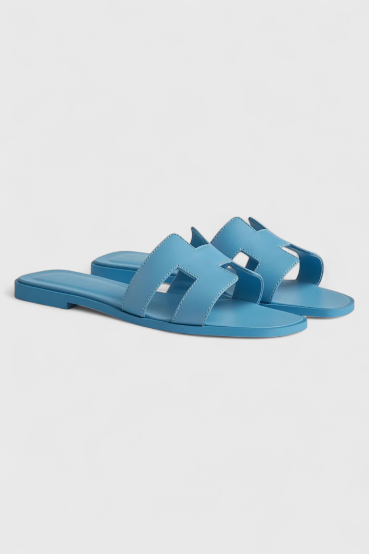 Brigitte - Sandalias de piel con diseño de H