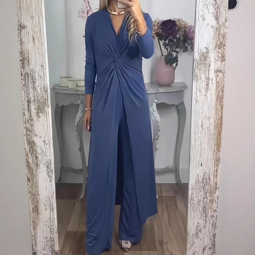 Vera - Conjunto elegancia drapeada