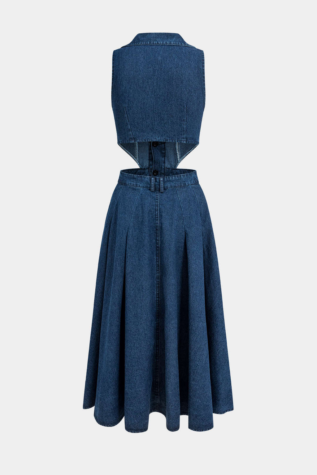 Alia - Vestido vaquero corte audaz
