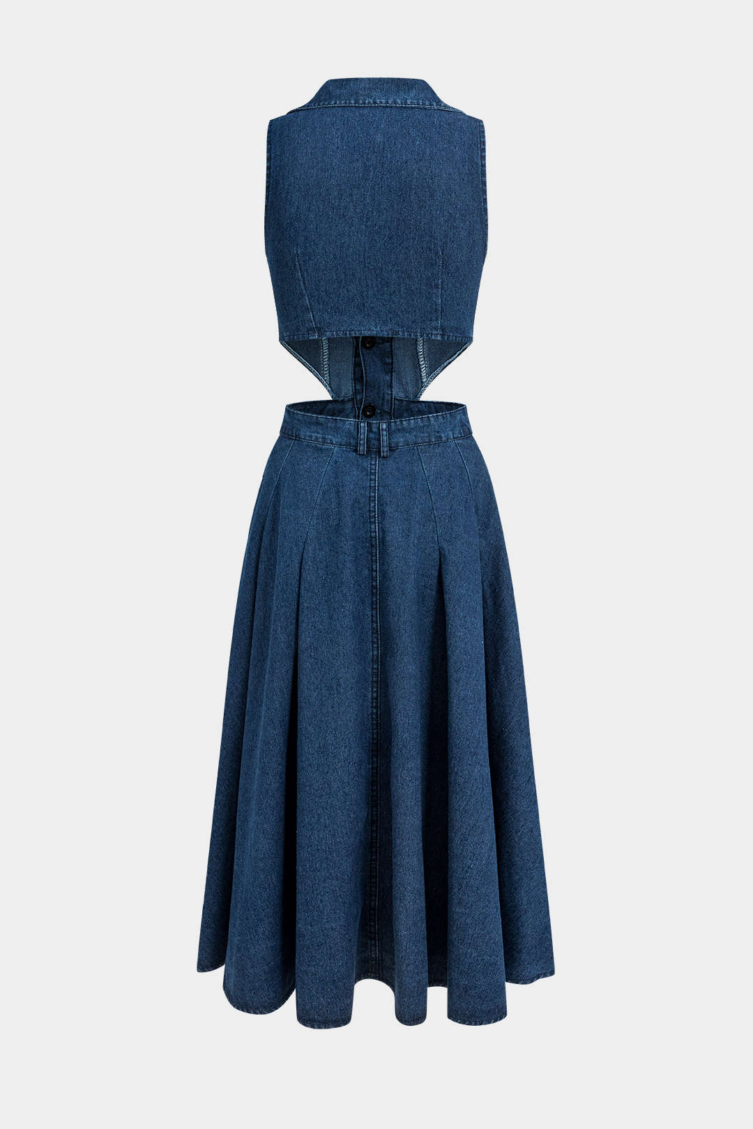 Alia - Vestido vaquero corte audaz