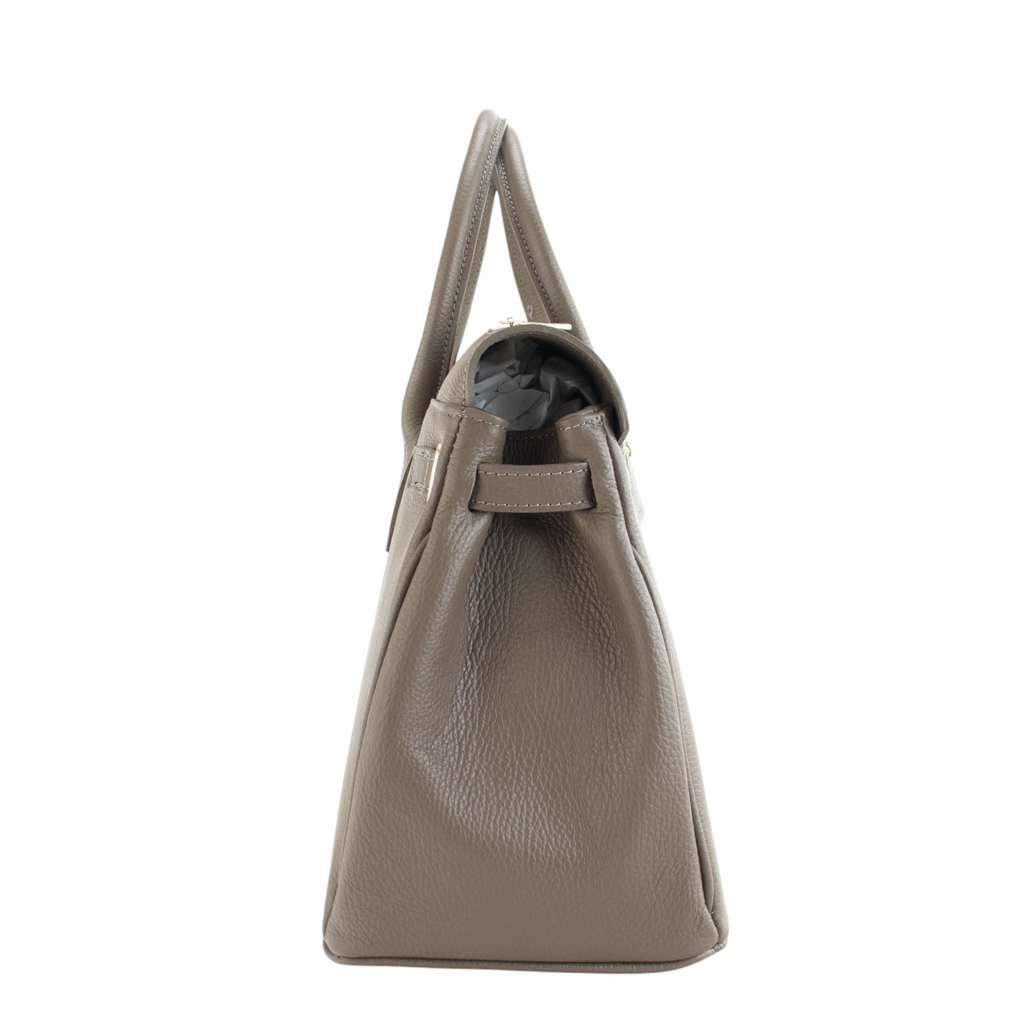 Estrella - Bolso de piel elegancia clásica | Topo