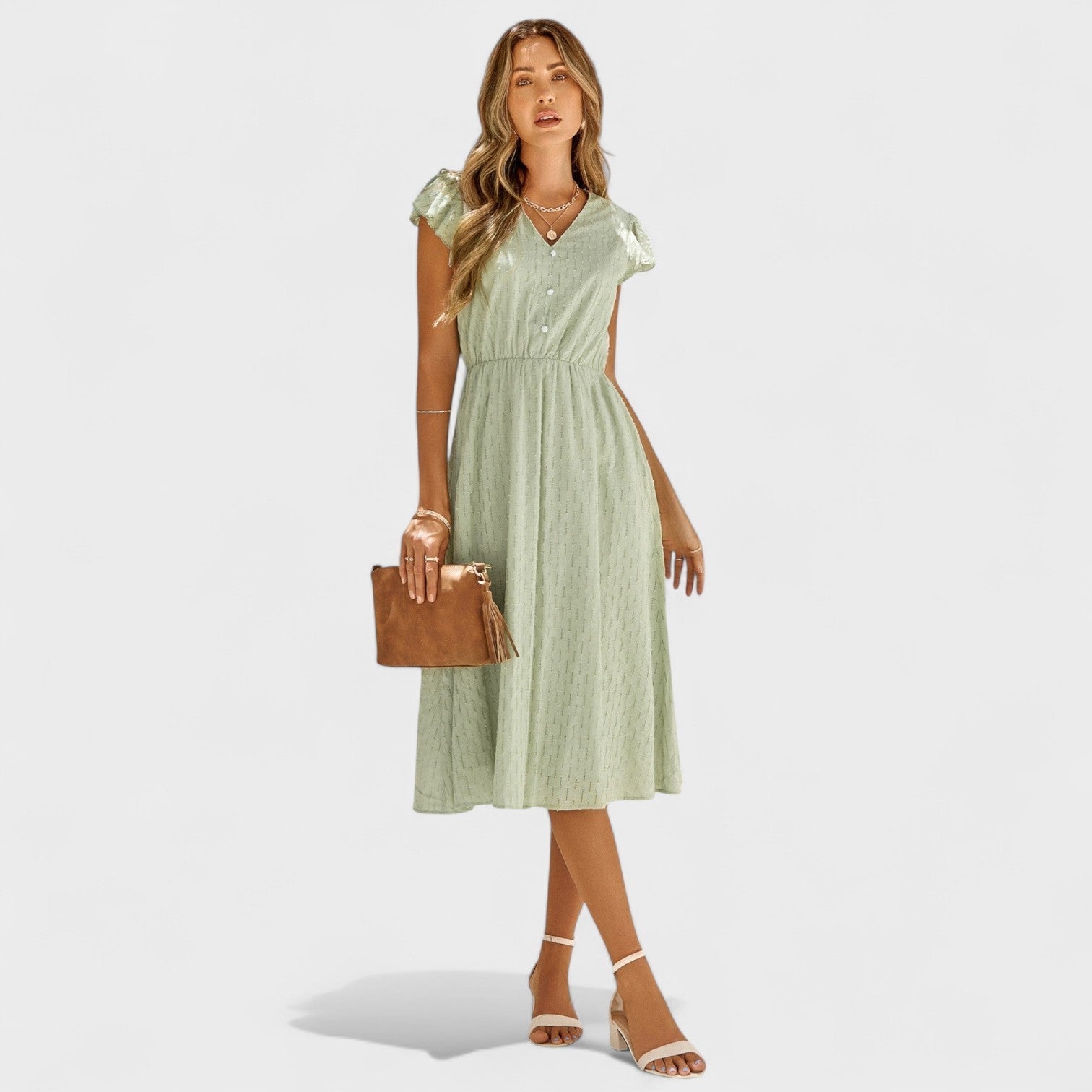 Jazmín - Vestido midi encanto de verano