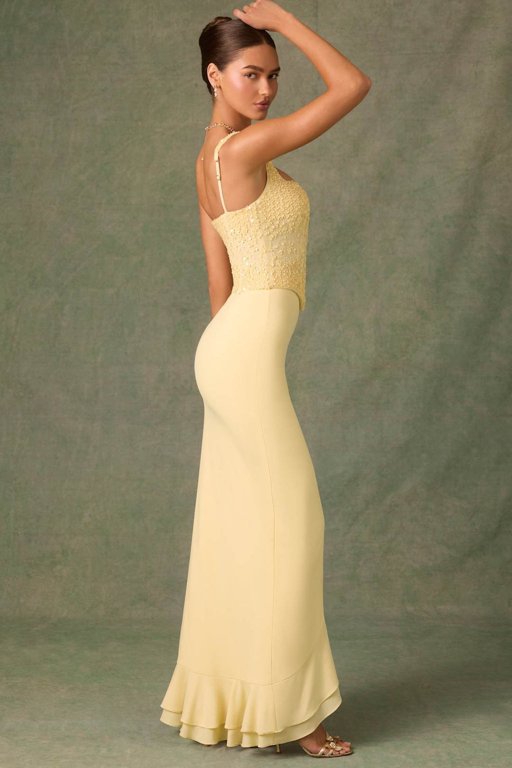 Cindy - Vestido de gala con lentejuelas