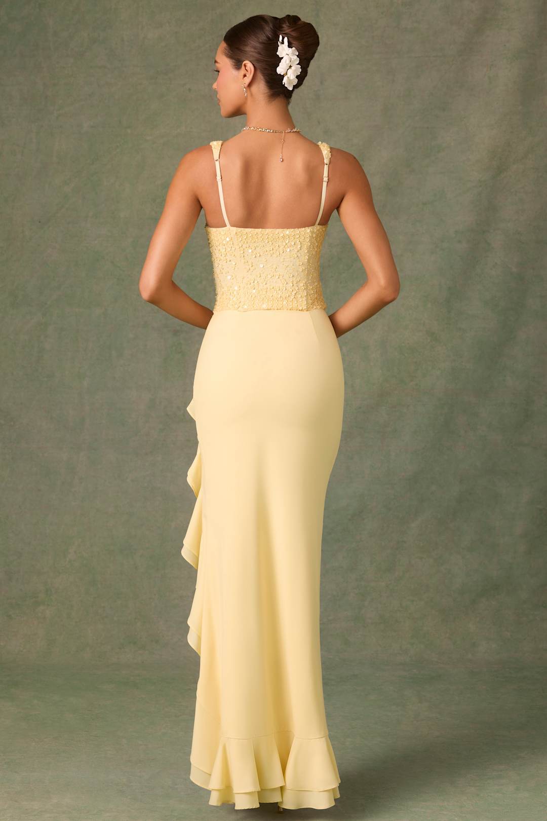 Cindy - Vestido de gala con lentejuelas