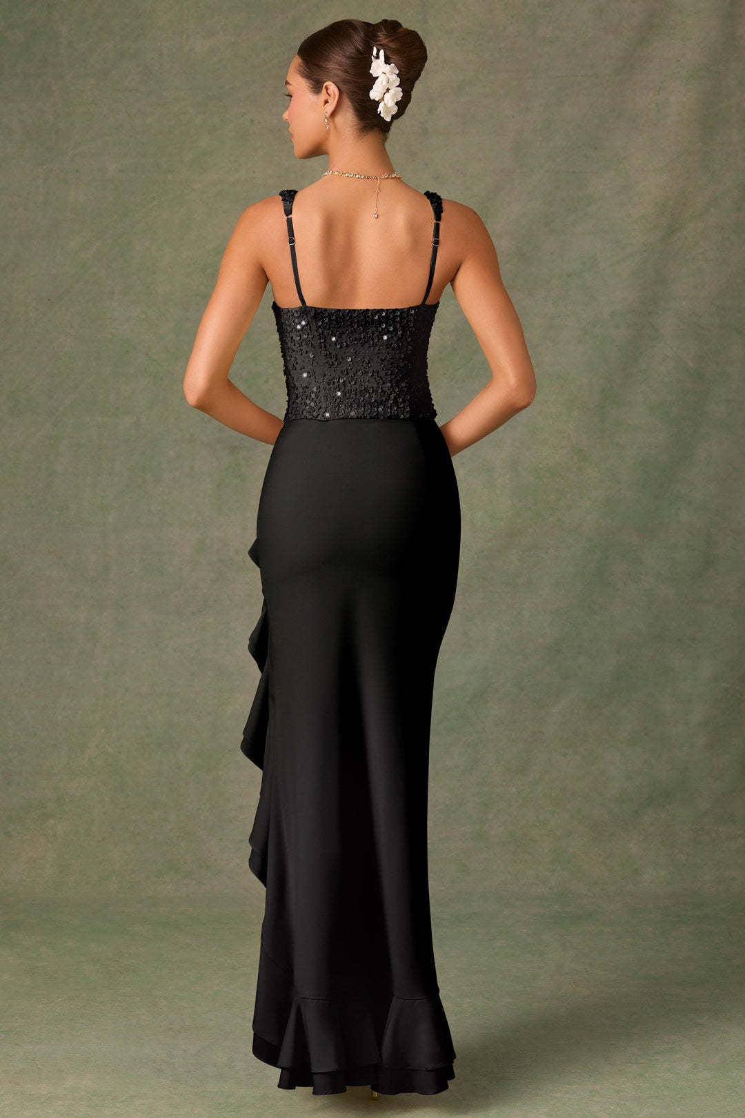 Cindy - Vestido de gala con lentejuelas