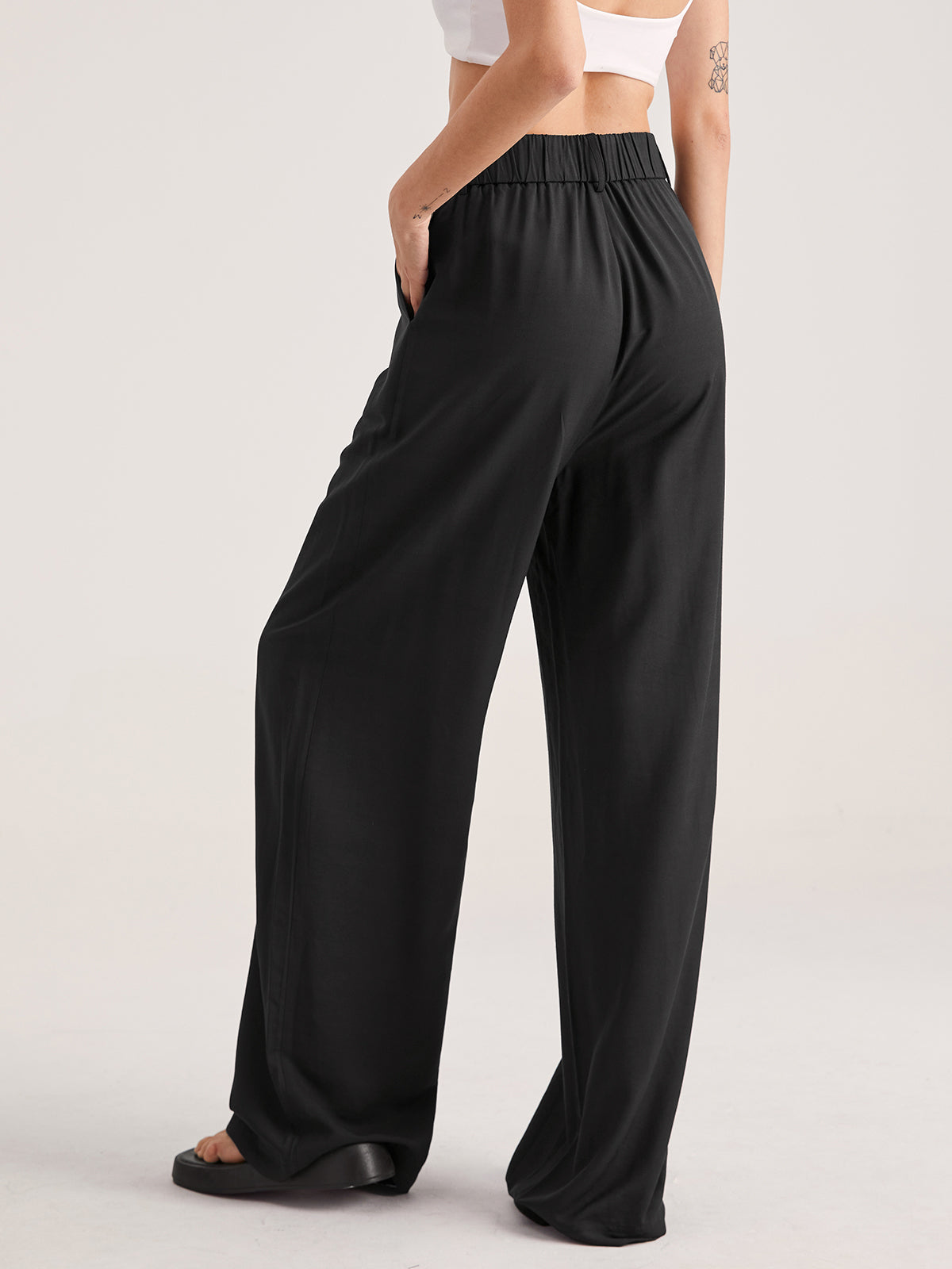Carmelo - Pantalón ancho estilo versátil