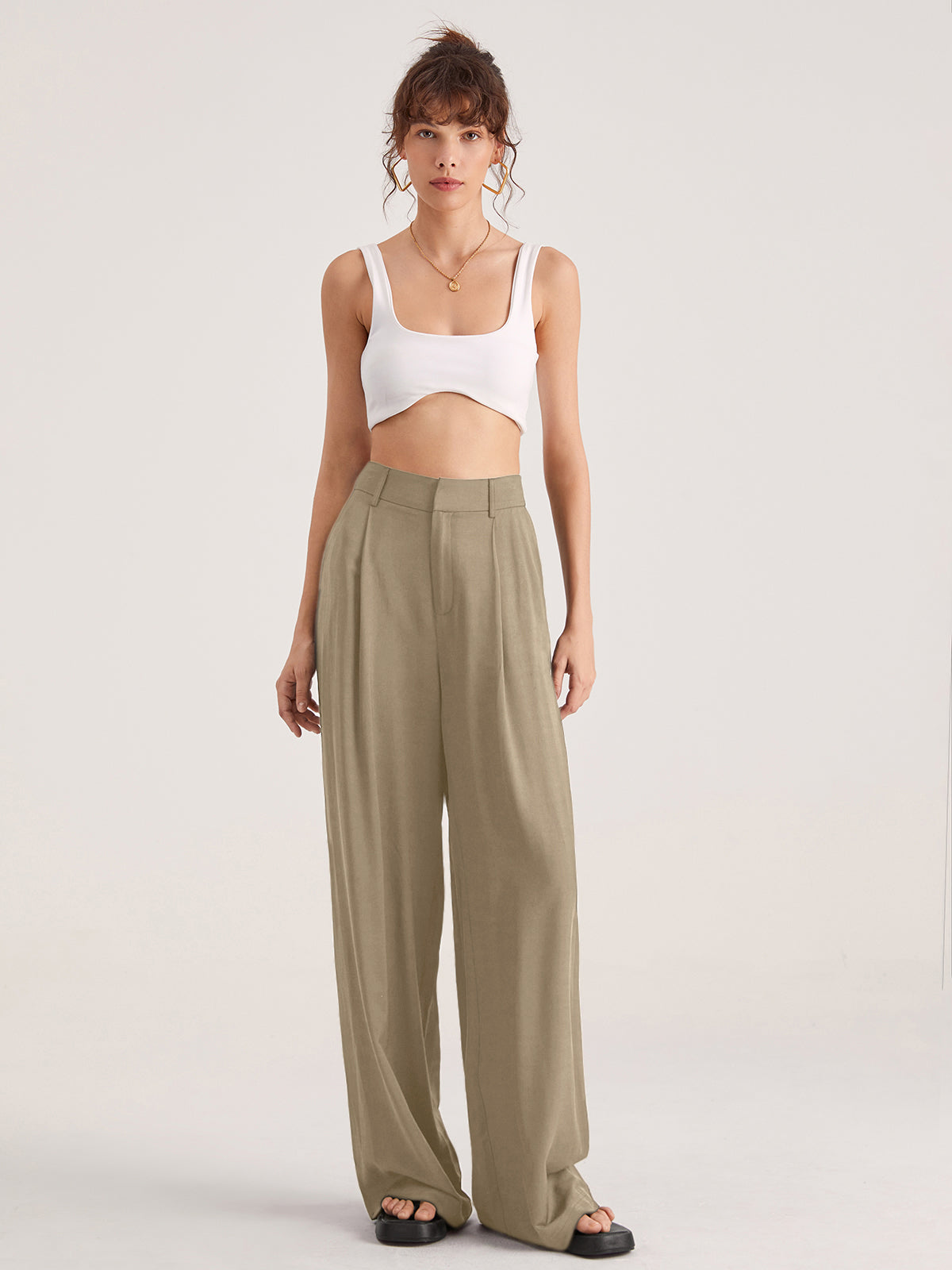 Carmelo - Pantalón ancho estilo versátil