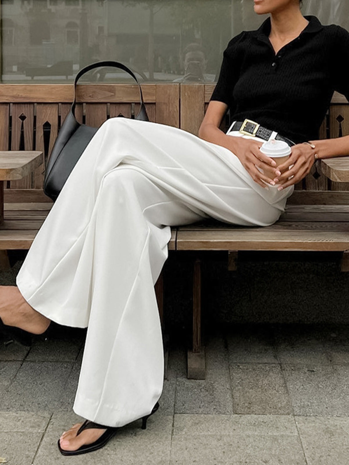 Elena - Pantalón elegancia fluida | colores clave