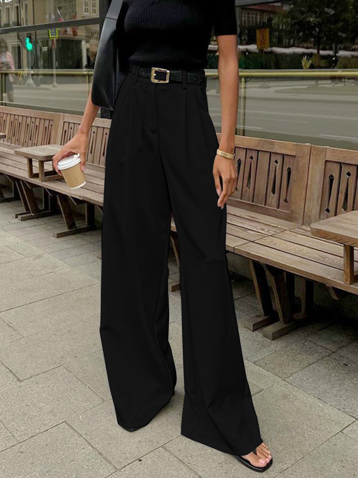 Elena - Pantalón elegancia fluida | colores clave