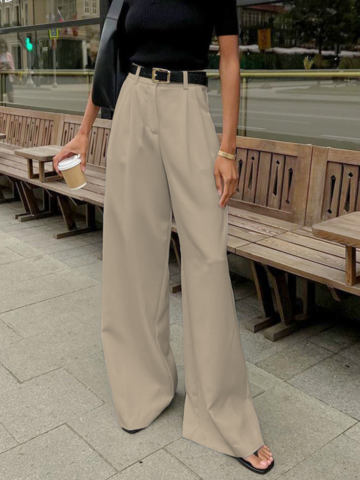 Elena - Pantalón elegancia fluida | colores clave