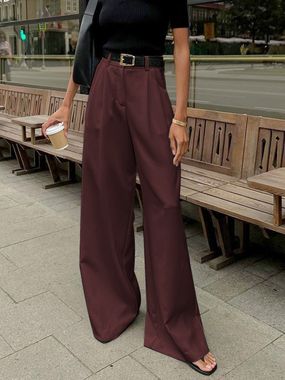 Elena - Pantalón elegancia fluida | colores clave