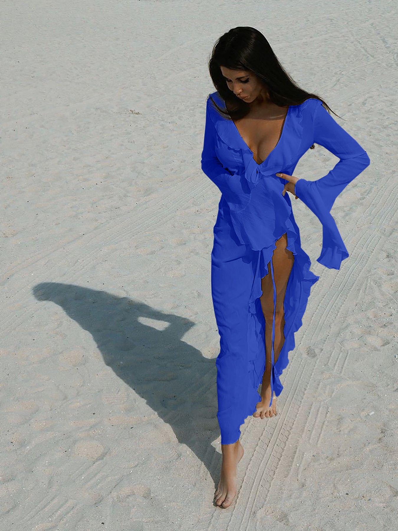 Brisa - Vestido de playa ondas veraniegas