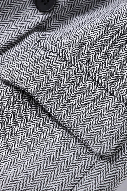 Evena - Conjunto de pantalón de tweed de tres piezas