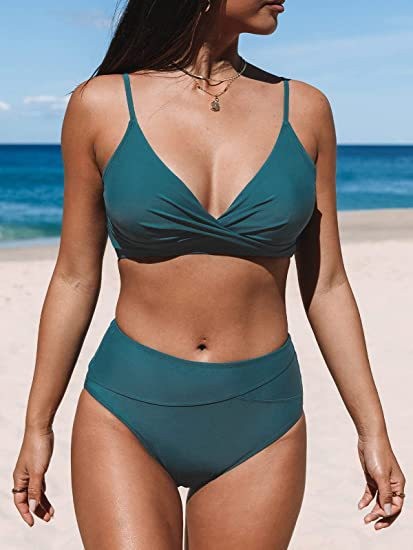 Lucía - Bikini cruce y cintura alta