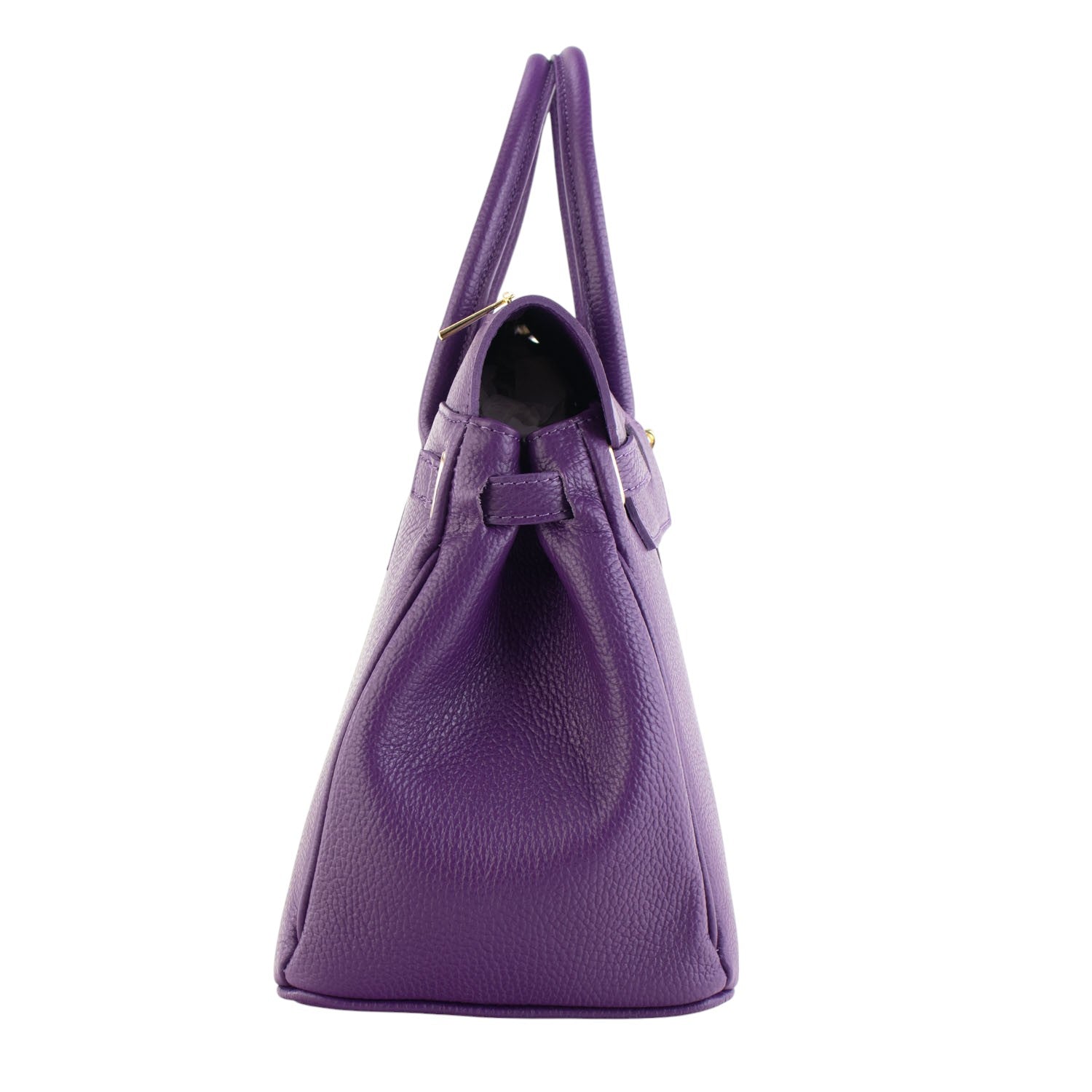 Estrella - Bolso de piel elegancia clásica | Lila