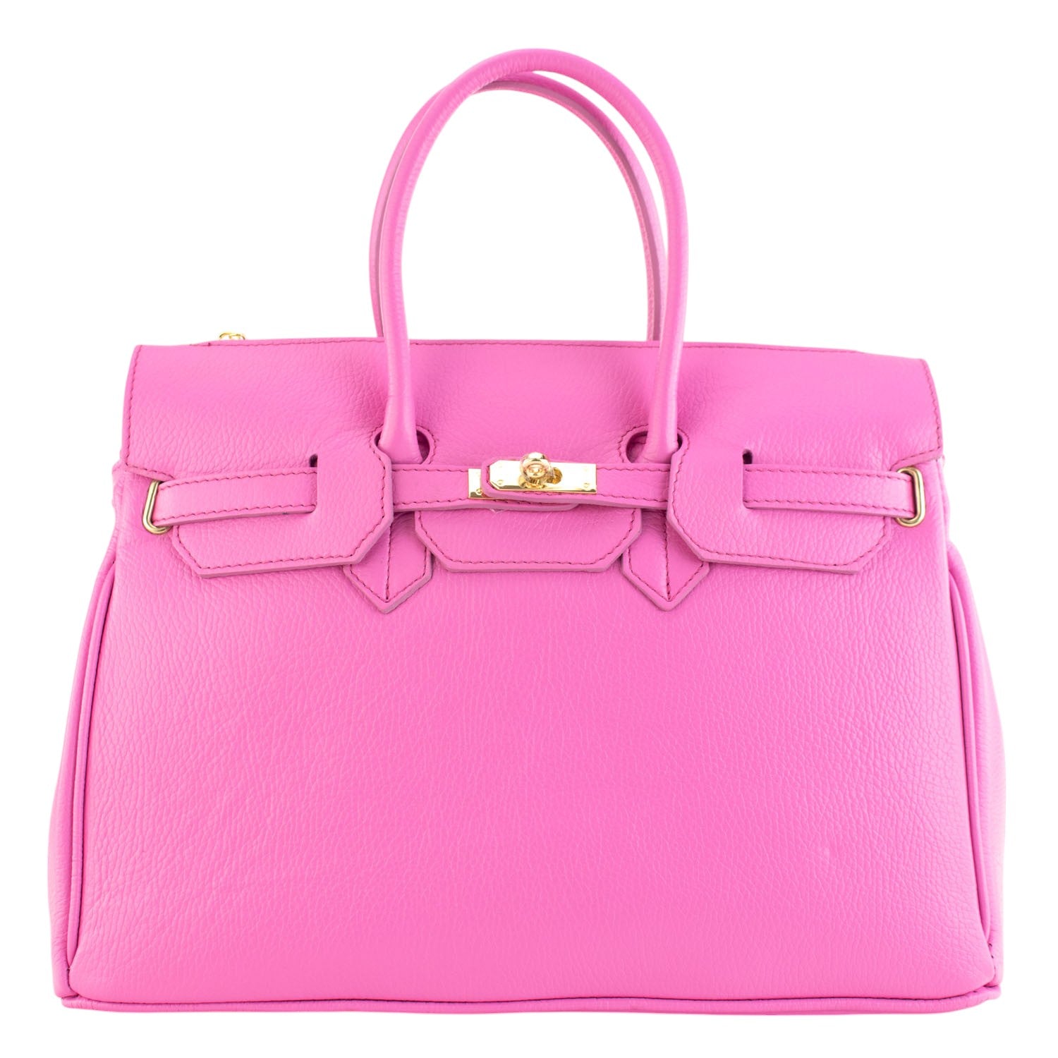 Estrella - Bolso de piel elegancia clásica | Rosa