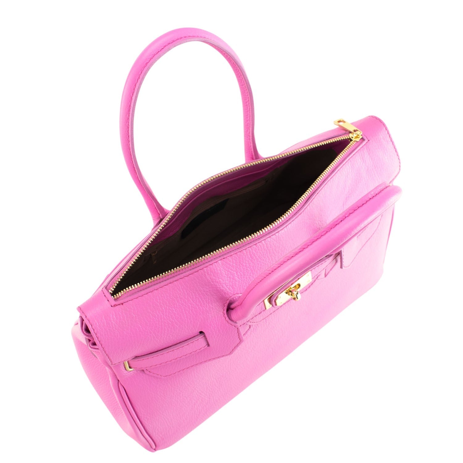 Estrella - Bolso de piel elegancia clásica | Rosa