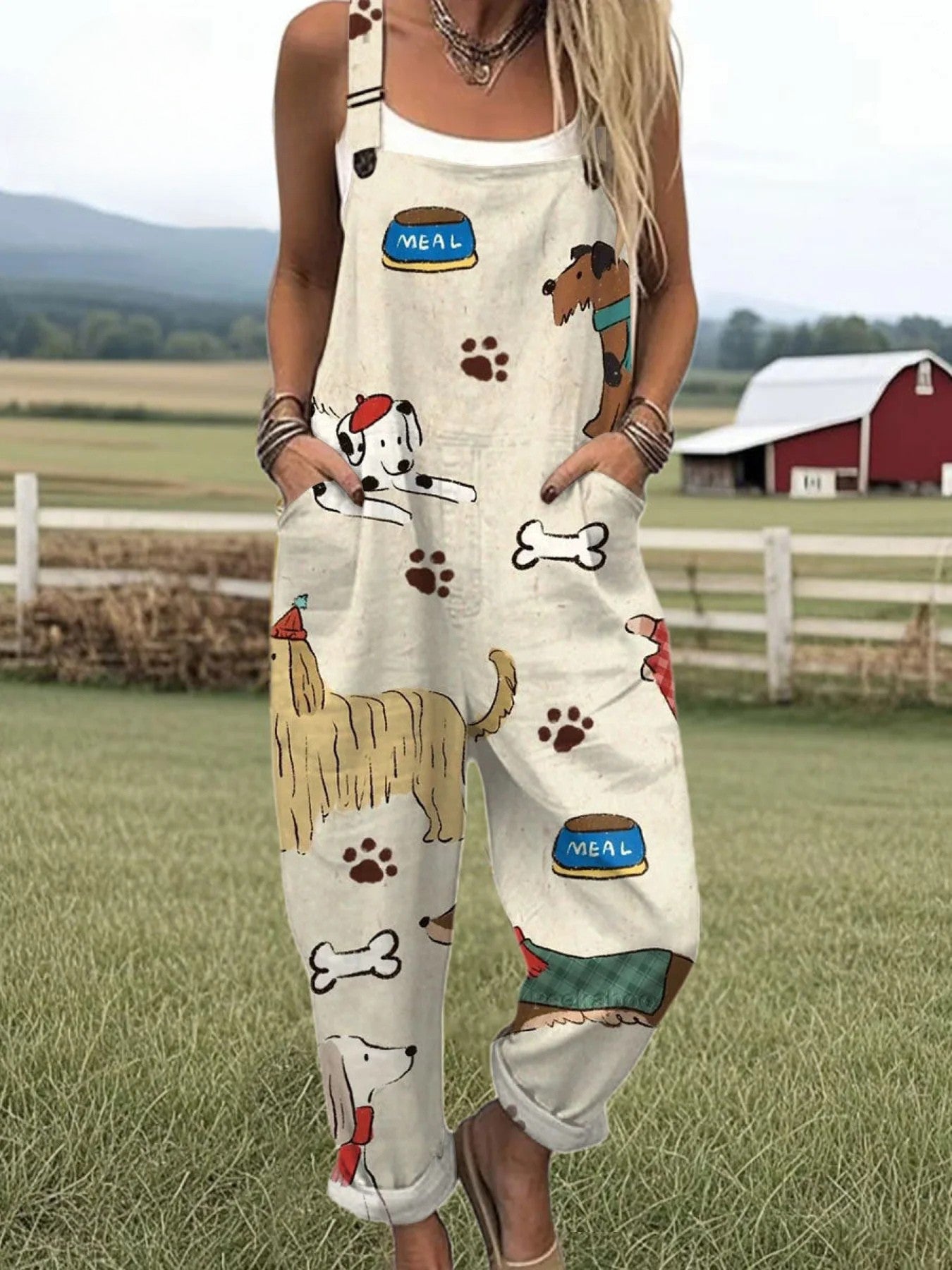 Frida - Jumpsuit estilo mascota