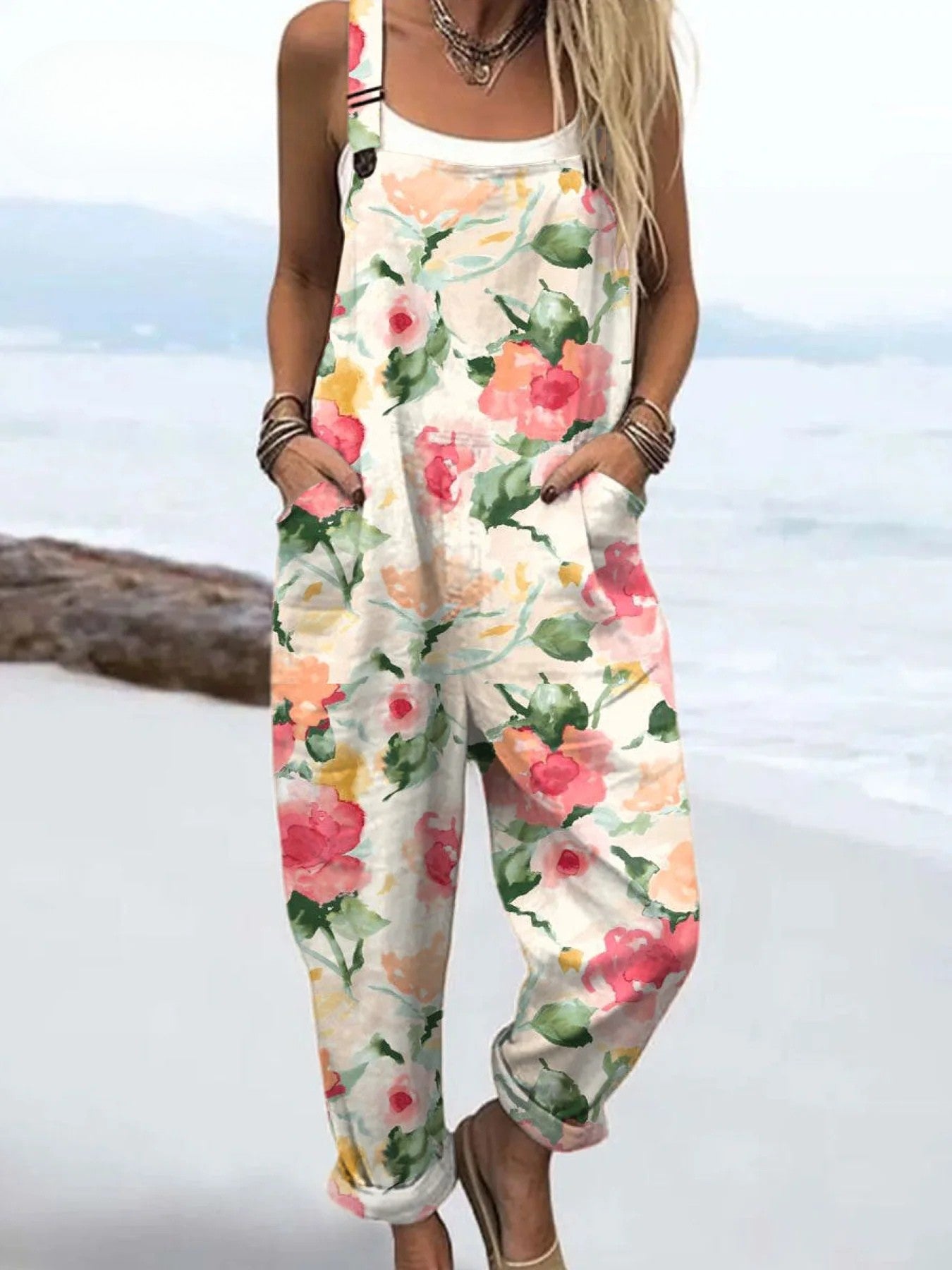 Jazmín - Jumpsuit jardín de verano