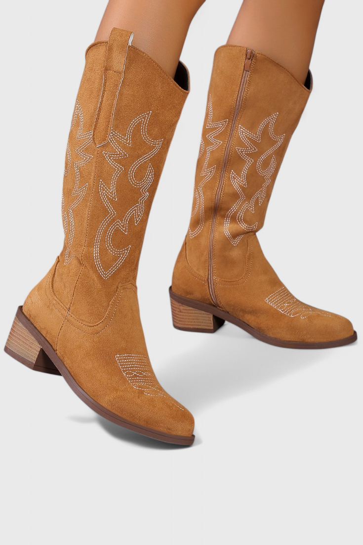 Elka - Botas vaqueras con bordado