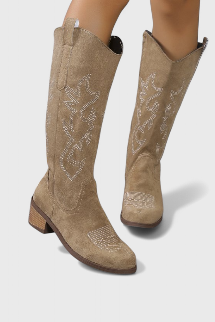 Elka - Botas vaqueras con bordado