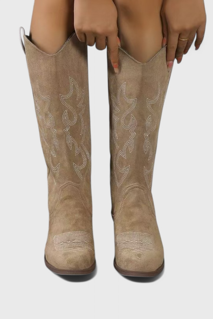 Elka - Botas vaqueras con bordado