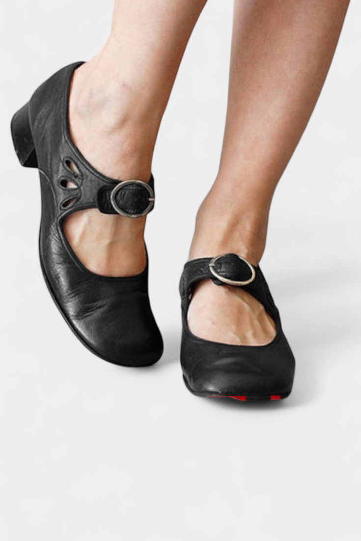 Rahel - Zapatos de tacón Mary Jane con hebilla