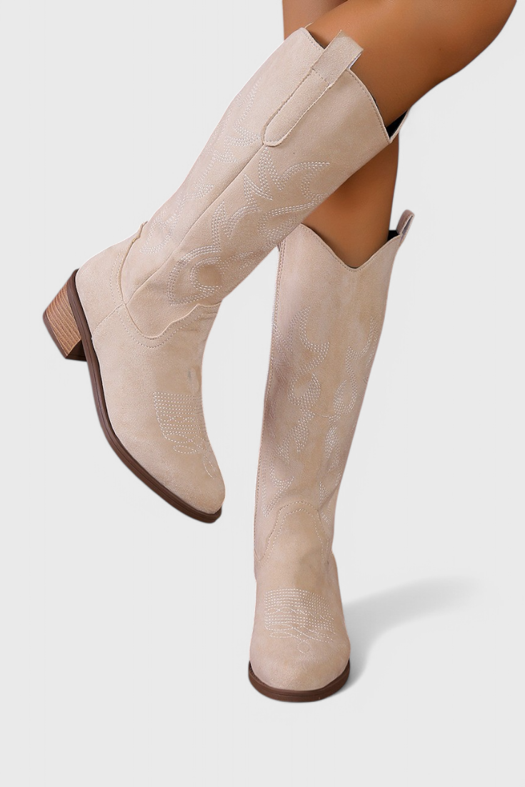 Elka - Botas vaqueras con bordado