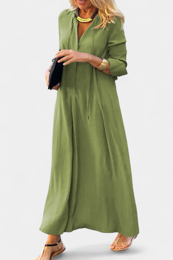 Verónica - Vestido maxi cómodo