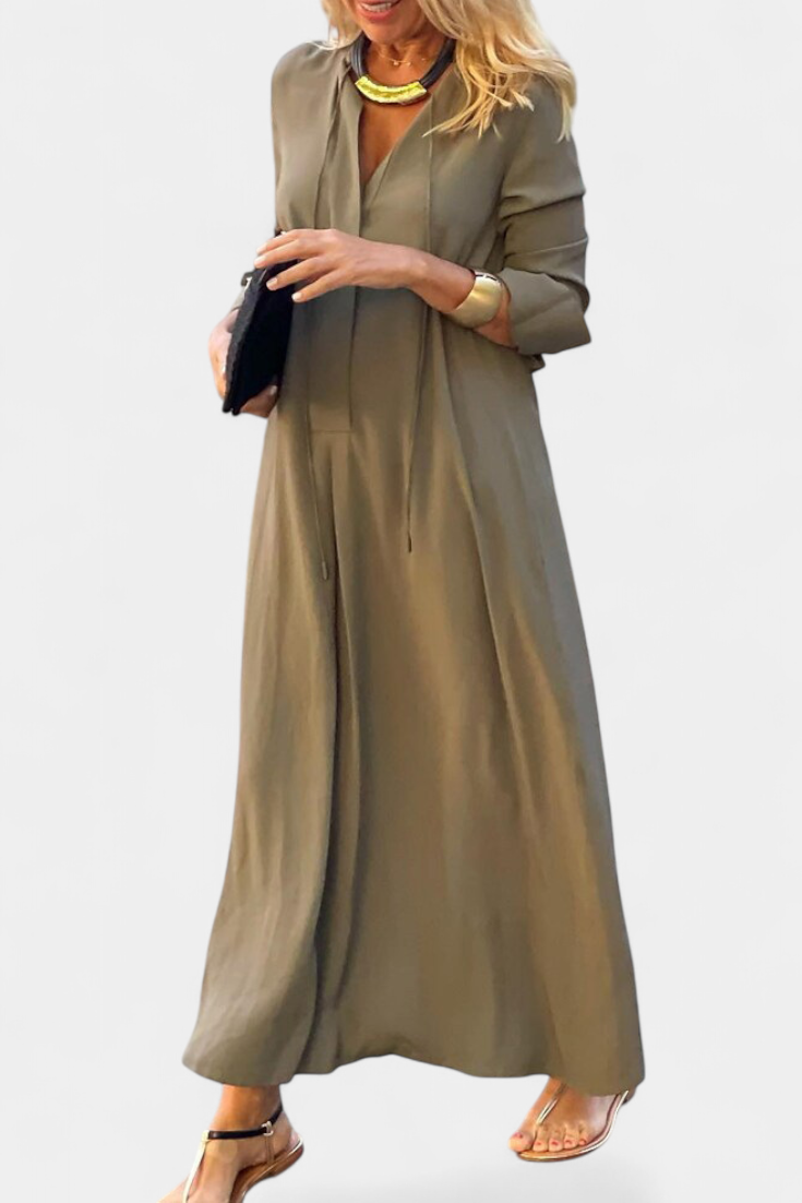 Verónica - Vestido maxi cómodo
