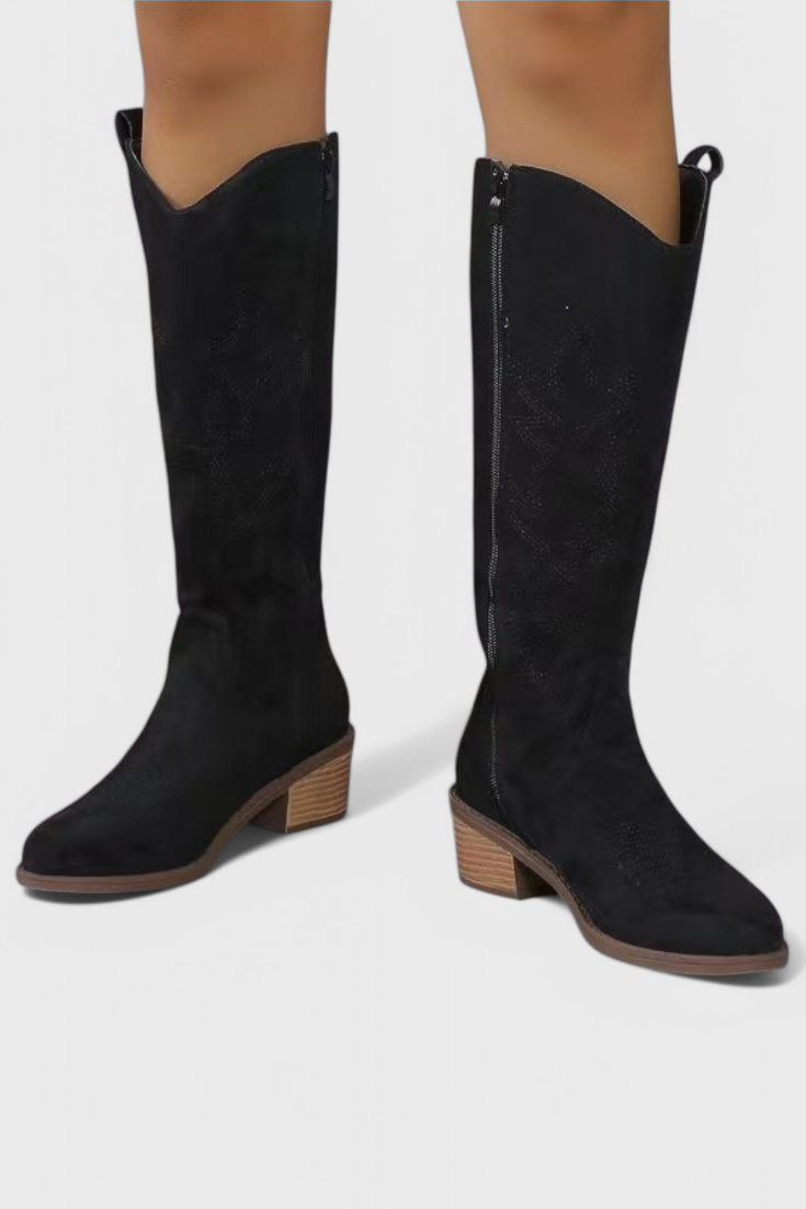 Elka - Botas vaqueras con bordado